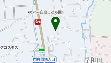 春名モータースの地図画像