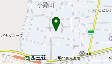 門真神社の地図画像