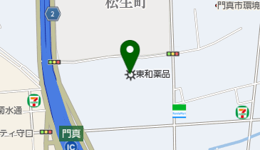 東和薬品株式会社 大阪工場の地図画像