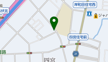 しば動物病院の地図画像