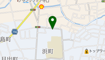 浜町ペットクリニックの地図画像