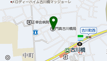 さくらや文具店の地図画像