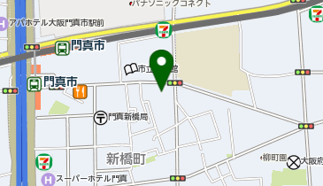 ほかほか弁当の地図画像