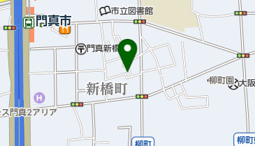 合田理容店の地図画像