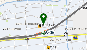 ヘアーブティック24の地図画像