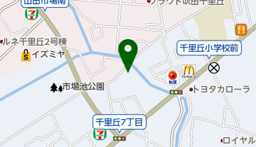 安楽寺の地図画像