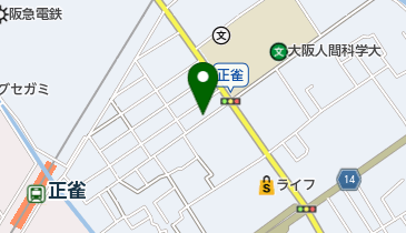 岩田時計店の地図画像
