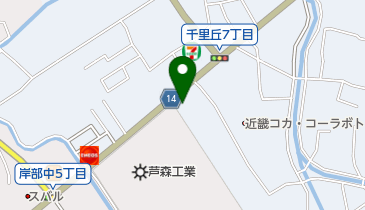 エルフ動物病院の地図画像