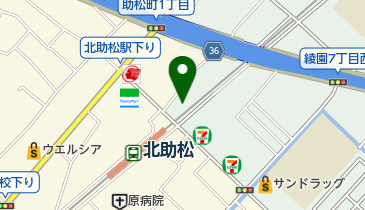 相生会鍼灸院の地図画像