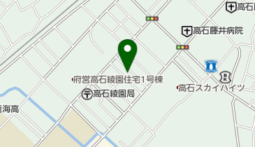 妙道会教団高石道場の地図画像