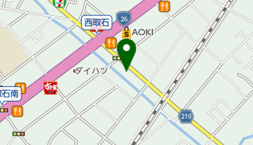 くらや酒店の地図画像