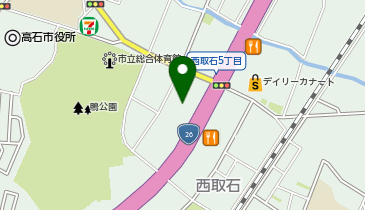 高石オートセンターの地図画像