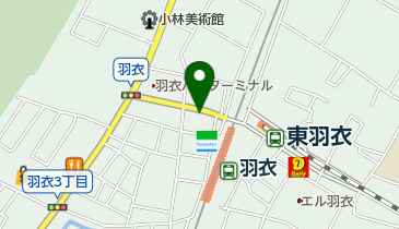 ライオンスポーツの地図画像