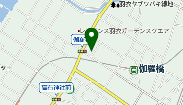 らくちん堂鍼灸整骨院きゃらばし店の地図画像