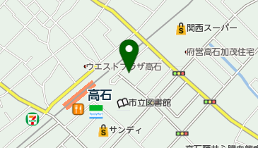 株式会社ヤクルト堺ヤクルト販売・高石センターの地図画像