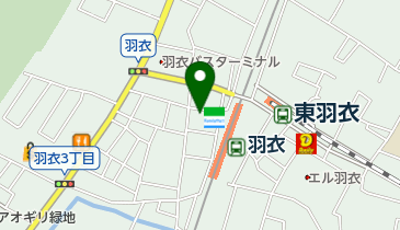 アロエ治療院の地図画像