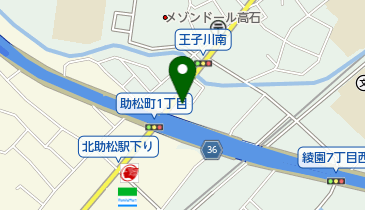 玉川鍼灸治療所の地図画像