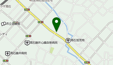 カワニシ美容室の地図画像