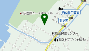 高石市立診療センター休日診療の地図画像