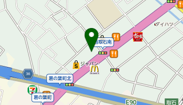 メガネのアイガン高石店の地図画像