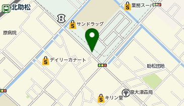 美津和温泉の地図画像