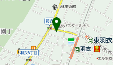 HAIRCLUBOSAKA-KANの地図画像