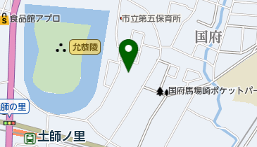 潮音寺の地図画像