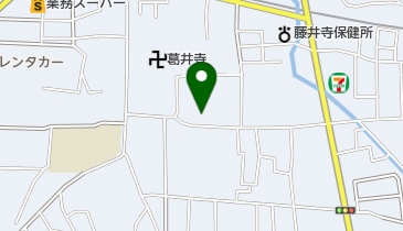 南渓寺の地図画像