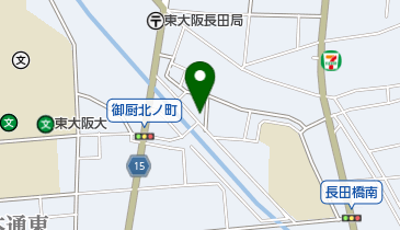 山川産業株式会社の地図画像