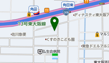 明文堂工業株式会社の地図画像