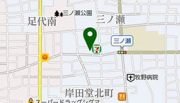 シライ産業の地図画像