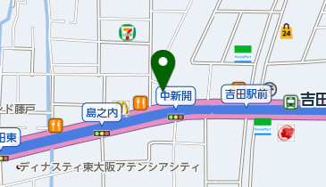 東部ガス住設株式会社の地図画像
