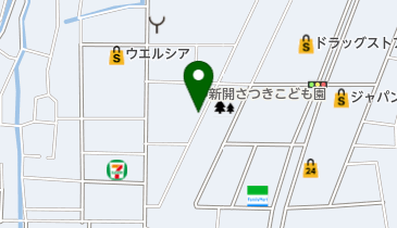 成和化学工業株式会社の地図画像