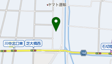 中央化学株式会社の地図画像