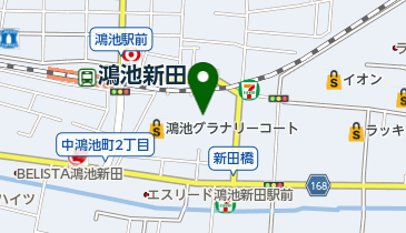 東大阪市立 鴻池新田会所の地図画像