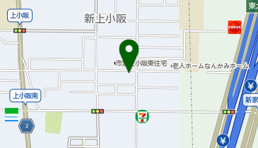 西辰金網株式会社の地図画像