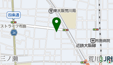 有限会社東内製作所の地図画像