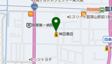 ヘアーサロンオーロラの地図画像