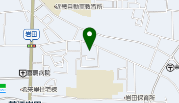 意岐部分教会の地図画像