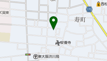 株式会社石原商店東大阪倉庫の地図画像