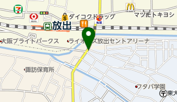 かずや化粧品の地図画像