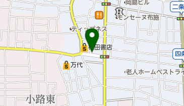 フミヤ化粧品店の地図画像