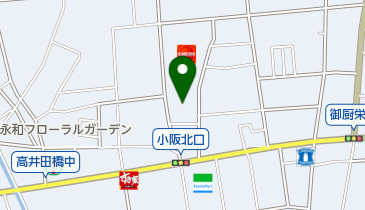 協和ガス株式会社大阪工場の地図画像