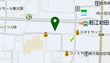 日置洋服店の地図画像