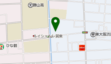 近幾パッケージ株式会社の地図画像