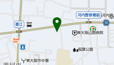 日産大阪販売株式会社 菱江店の地図画像