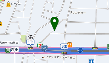 塩津自動車の地図画像