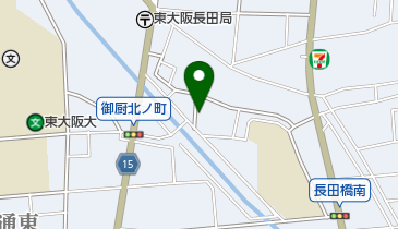 山田部品の地図画像