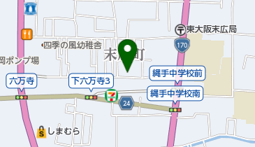 金山寺の地図画像