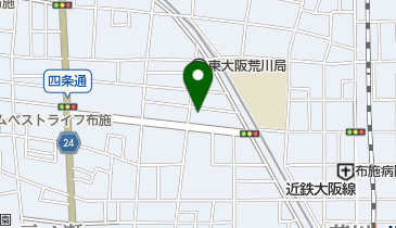 ミレ信用組合東大阪支店の地図画像